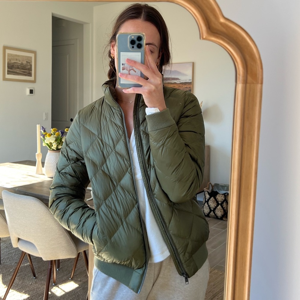 Patagonia Olive Green Bomber Jacket